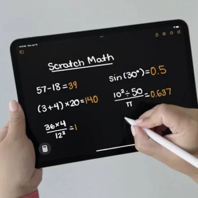 Apple parla di Smart Script e Math Notes, due novità presenti su iPadOS 18