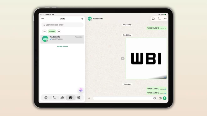 WhatsApp porta il design Liquid Glass anche su iPad: la nuova interfaccia è in test